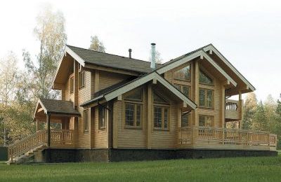 Особенности экологичных домов из клееного бруса